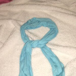 Pretty blue scarf from target!